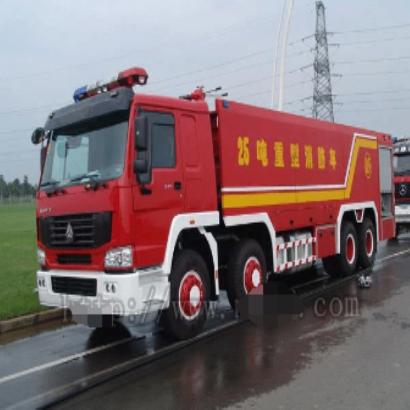 Foam Tank Fire Truck