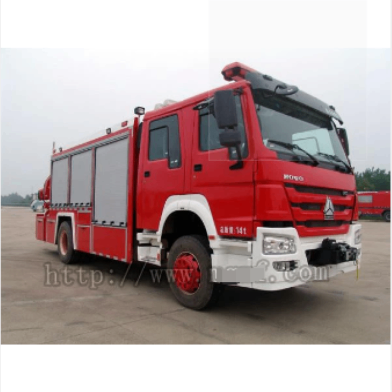 Emergency Rescue Fire Truck