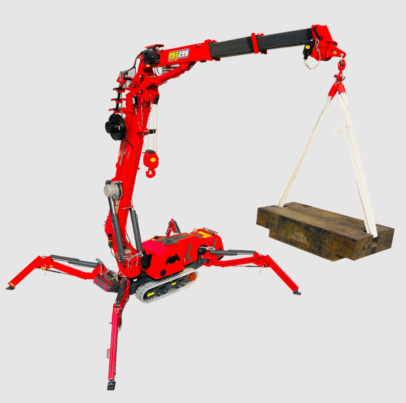 electric spider crane